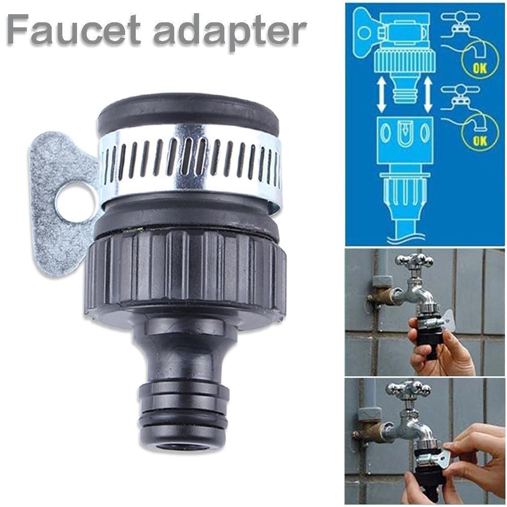 Universal Faucet Adapter Garden Hose Pipe Tap Connector Mixer Kitchen Bath Tap Faucet Adapter Home Multi-function Facet Adapter