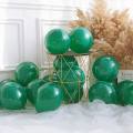 10inch 10/30/50pcs Bean Green balloons retro dark green balloons Wedding Decor Event Party Supplies Helium balloon Arch Globos