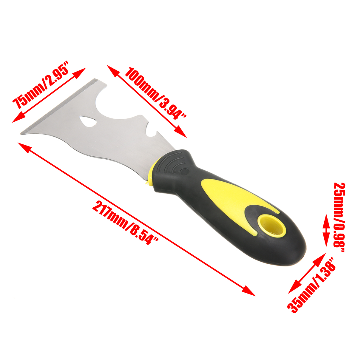 Multi Purpose Scraper Window Glazing Chisel Scraper Squeegees Bead Removal Household Cleaning Tools