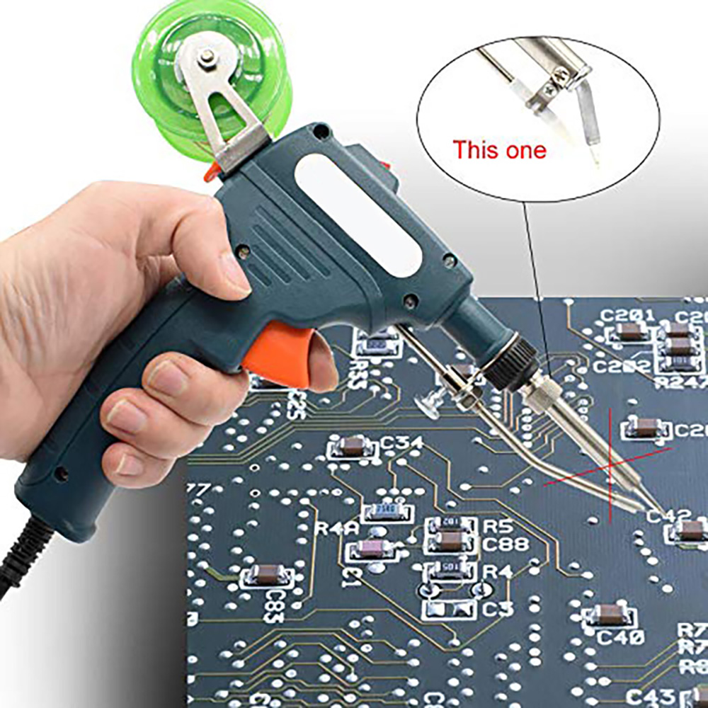 Manual soldering gun type automatic tin soldering machine thermostatic electric soldering pen electronic welding tool
