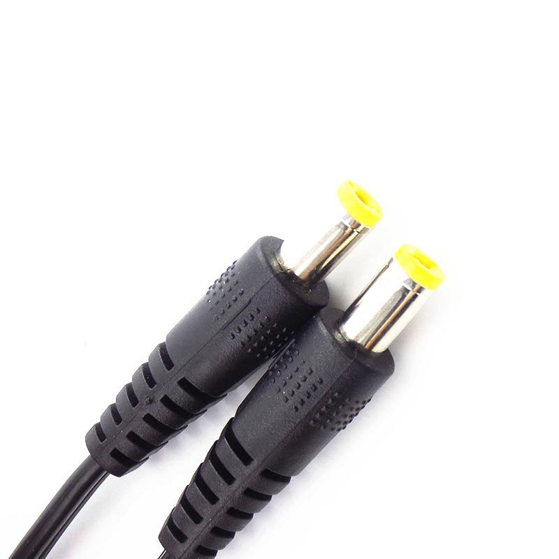 DC male to male AV audio Power Plug 5.5mm x 2.1mm Male To 5.5 x 2.1mm Male Adapter Connector Cable Extension Supply Cords