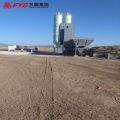 Industrial 90cbm/h concrete mixing plant engineering project