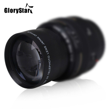 GloryStar 52MM 2.0X Telephoto Lens For Nikon D7100 D5200 D5100 D3100 D90 D60 & Other DSLR Camera Lenses With 52MM Filter Thread