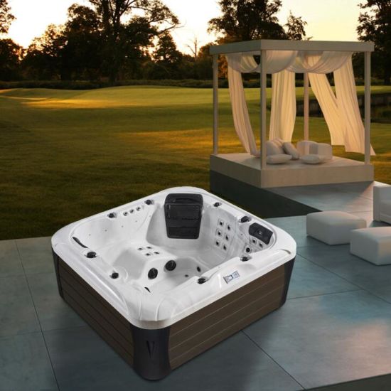 4 Person 34 Jets Outdoor hot tubs garden bathtub massage pool whirlpool spa M-3391