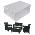 42Sizes Waterproof Outdoor Patio Garden Furniture Covers Rain Snow Chair covers for Sofa Table Chair Dust Proof Cover Silver