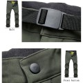 Outdoor Pants Hiking Pants Thick Fall Winter Thermal Fleece Sweat Absorbent Casual Men Hiking Pants Outdoor Camping#c