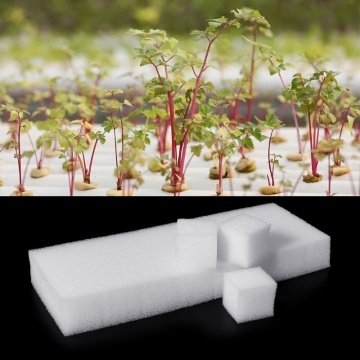 28 Sponge Cubes Hydroponic Grow Media Soilless Cultivation System Gardening Tool