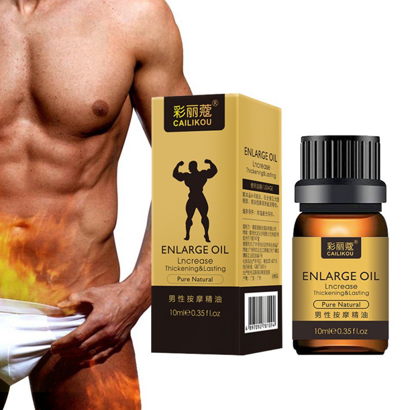 Men's Vitality Massage Essential Oil Penis Enlargement Extending Sexy Life Male Massage Oil Long Lasting