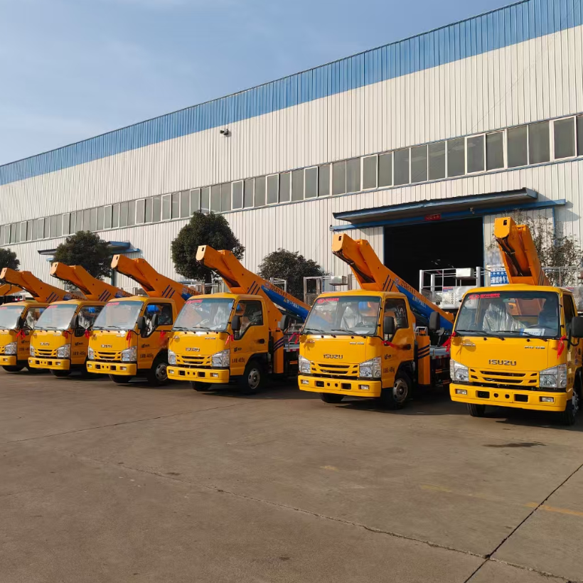 high altitude work truck manufactuer