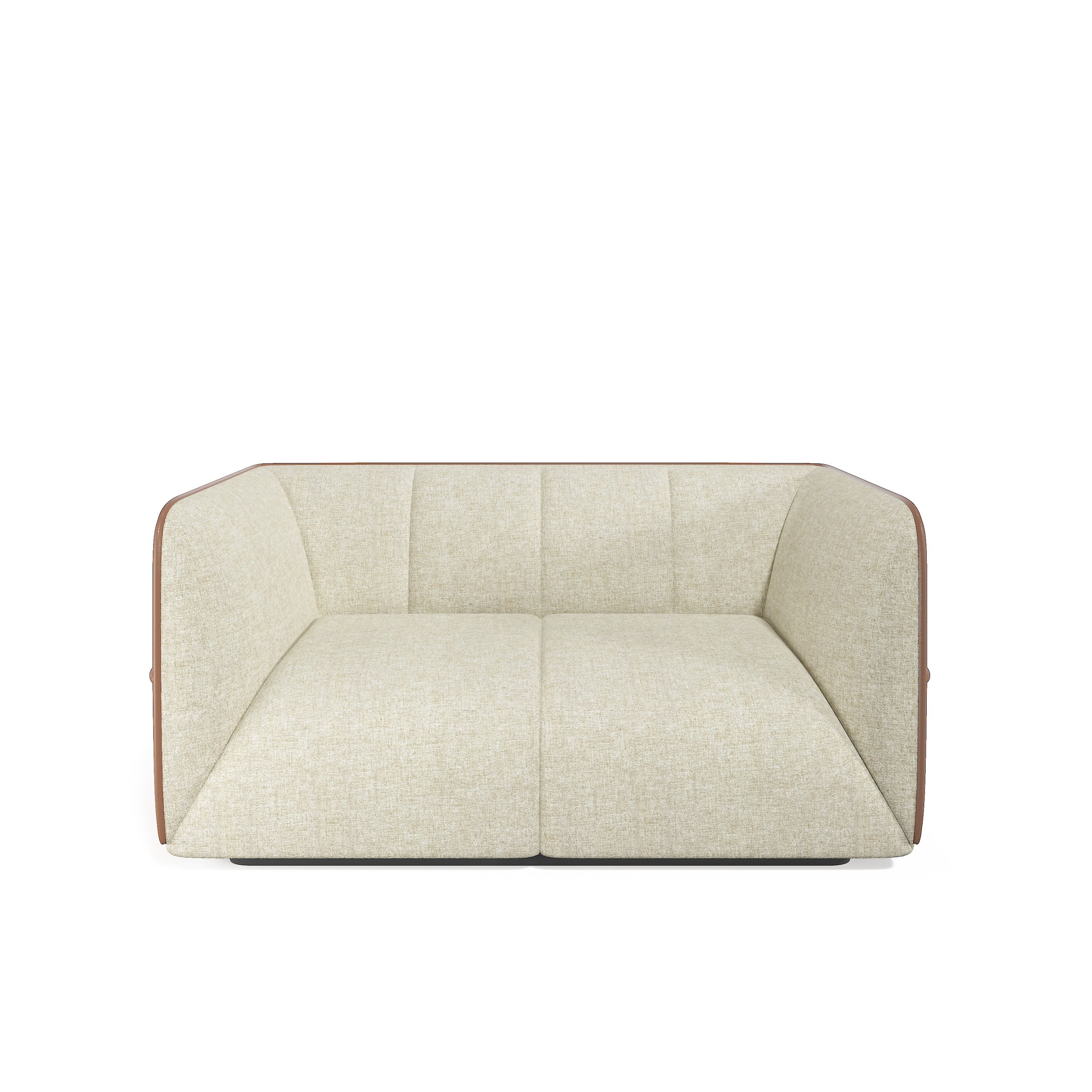Modern Modular Leather Sectional Set Business Reception CEO Meetings Office Home Use Versatile Coffee Table Living Room Hotels