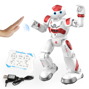 New Remote Control Robot Multi-function USB Charging Children's Toy RC Robot Will Sing Dance Action Figure Gesture Sensor Robot