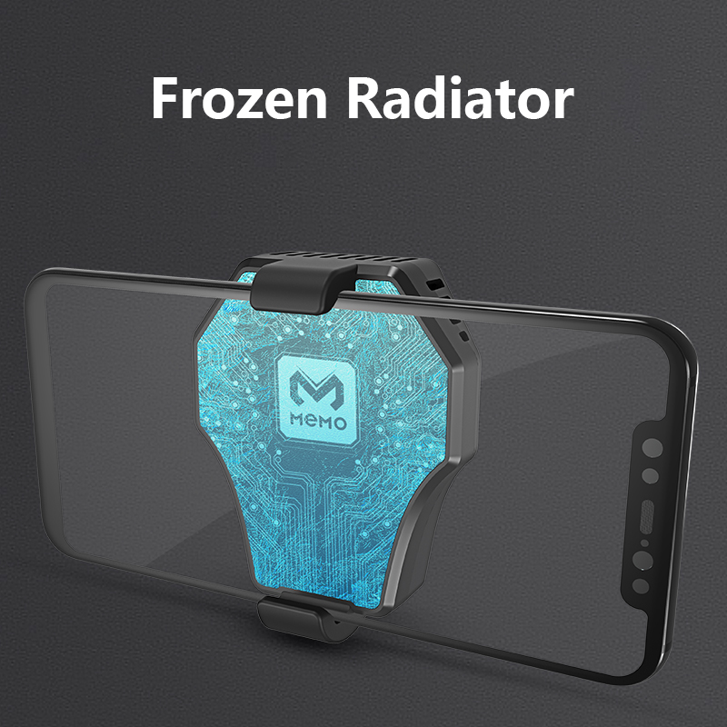 Mobile Phone Cooling Universal Semiconductor USB Rechargeable Cooler Fan Game Pad Holder Radiator Mute Fan For PUBG Mobile
