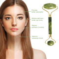 Facial Massage Roller Guasha Scraping Board Set Double Heads Jade Stone Face Massager Lift Body Slim Neck Thin Lift Tools