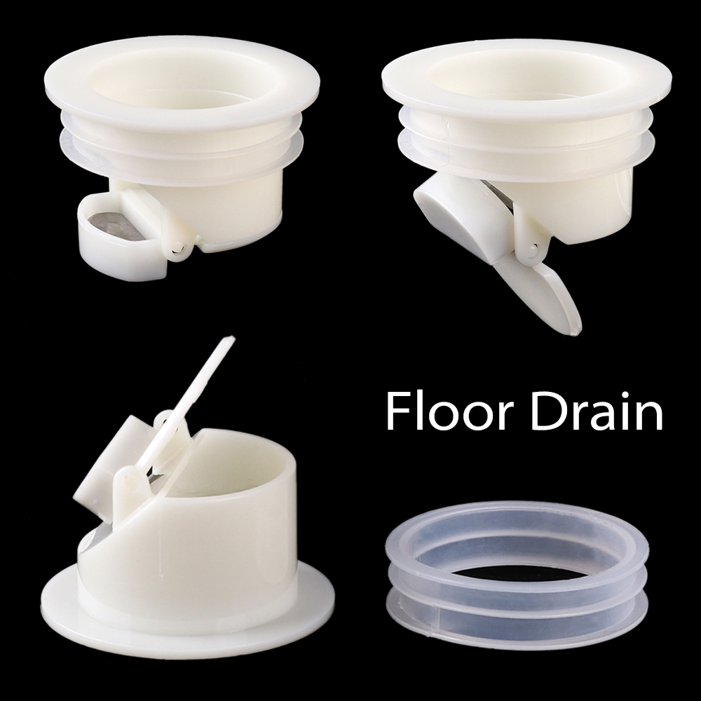 Kitchen White Bathtub Plug for Bath Shower Floor Drain for Sink Strainer Bathroom Trap Siphon Plug Anti Odor Sink Cork Accessory