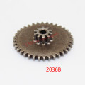 Hot sale 1pc metal gears 0.5 modulus brass reduction gears for principal axis gear DIY Micro Motor Gear Box Mating accessories