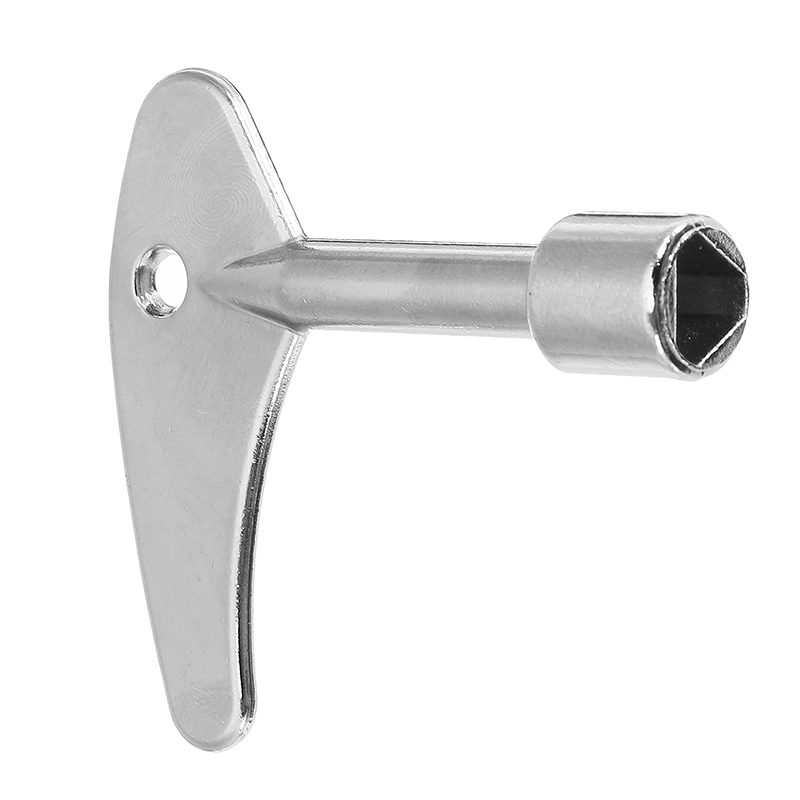 Universal Alloy Triangle Delta Switch Key Wrench Train Electrical Cupboard Box Elevator Cabinet Key Wrench