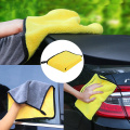 2X Car Clean Care Polishing Wash Towel Plush Microfiber Drying Cloth Towel Car Wash & Maintenance Car Towel Car Accessories