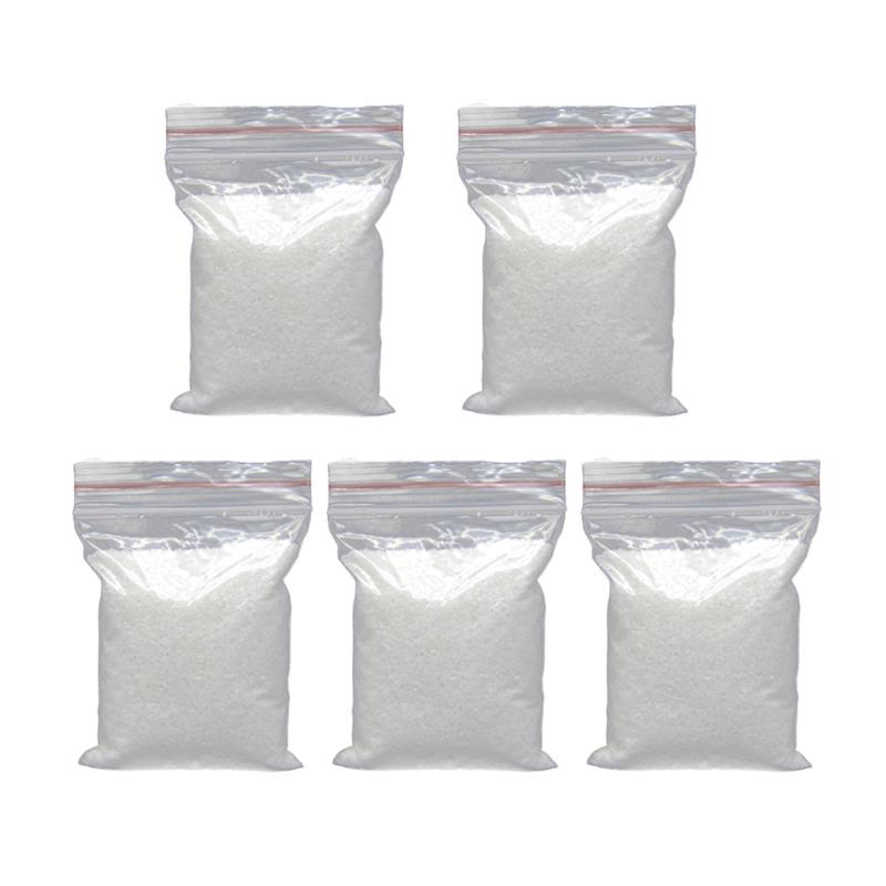 5 packs White Sand Multifunction Creative Aquarium Sand Aquarium Decoration for Fish Tank Home Vase