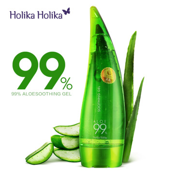 Holika Holika 99% Aloe Vera Gel Sunburn Repair Aloe Extract Serum Remove Acne Moisturizier Cream Aloe Essence Gel Day Cream 55ml