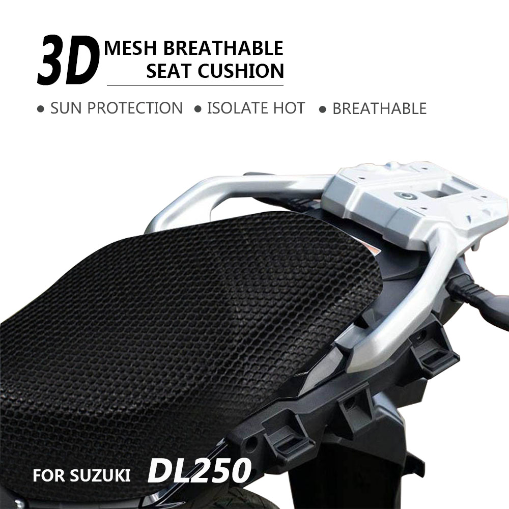Motorcycle seat cover Prevent bask in seat scooter Heat insulation Cushion cover for SUZUKI DL250