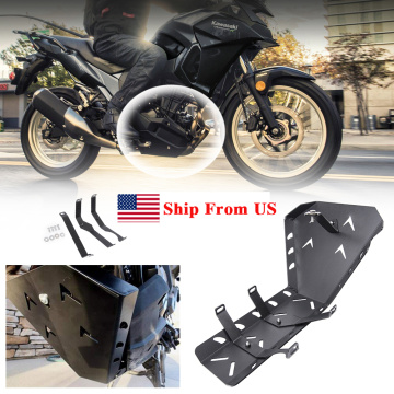 Motorcycle Versys X 300 KLE 300 Engine Guard Protector Bash Skid Plate for Kawasaki Versys-X 300 X300 KLE300 2017 2018 2019 2020