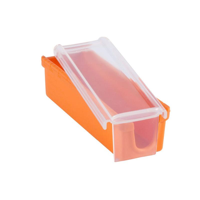 Silicone Butter Slicer Cutter Dual Used Butter Container Butter Keeper fo Making Bread Cakes Cookies