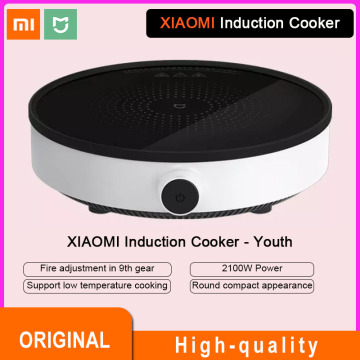 XIAOMI Induction Cooker Smart Electric Oven Stir-Fry Hot Pot Cooker Flat Desktop Creative Precise App Control Electric Stove