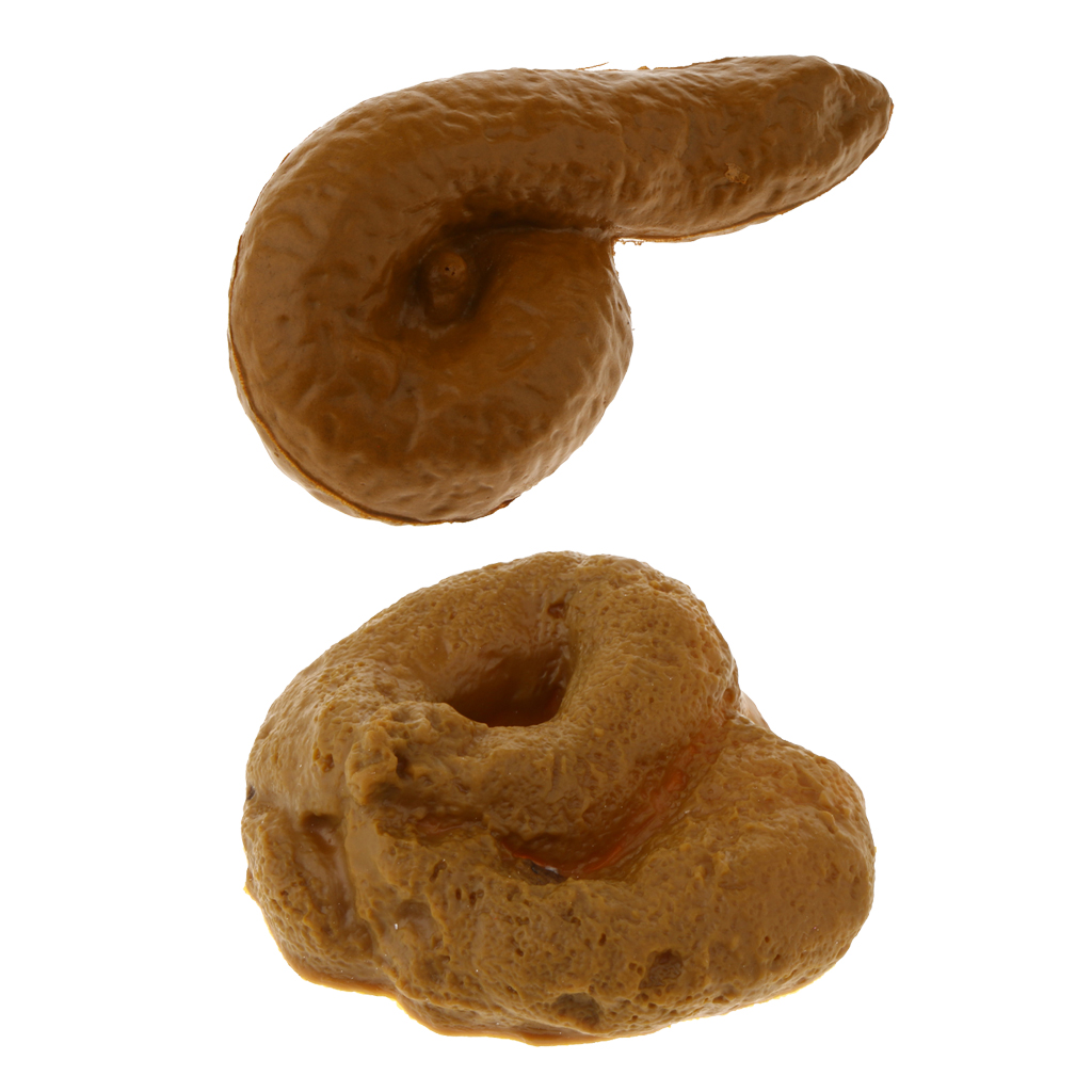 2pcs Realistic Sticky Mischief Turd, Gag Shits Poop, Fake Feces Classic Shit Toy, Practical Gag Funny Joke Gadget Toys