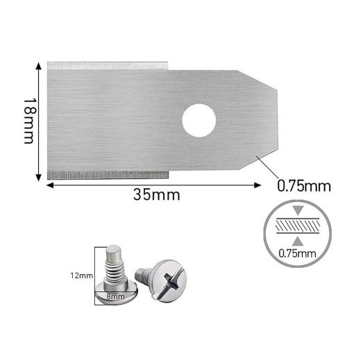 Robotic Lawn Mower Blades 0.75mm Replacement Blades Supplier, Supply Various Robotic Lawn Mower Blades 0.75mm Replacement Blades of High Quality