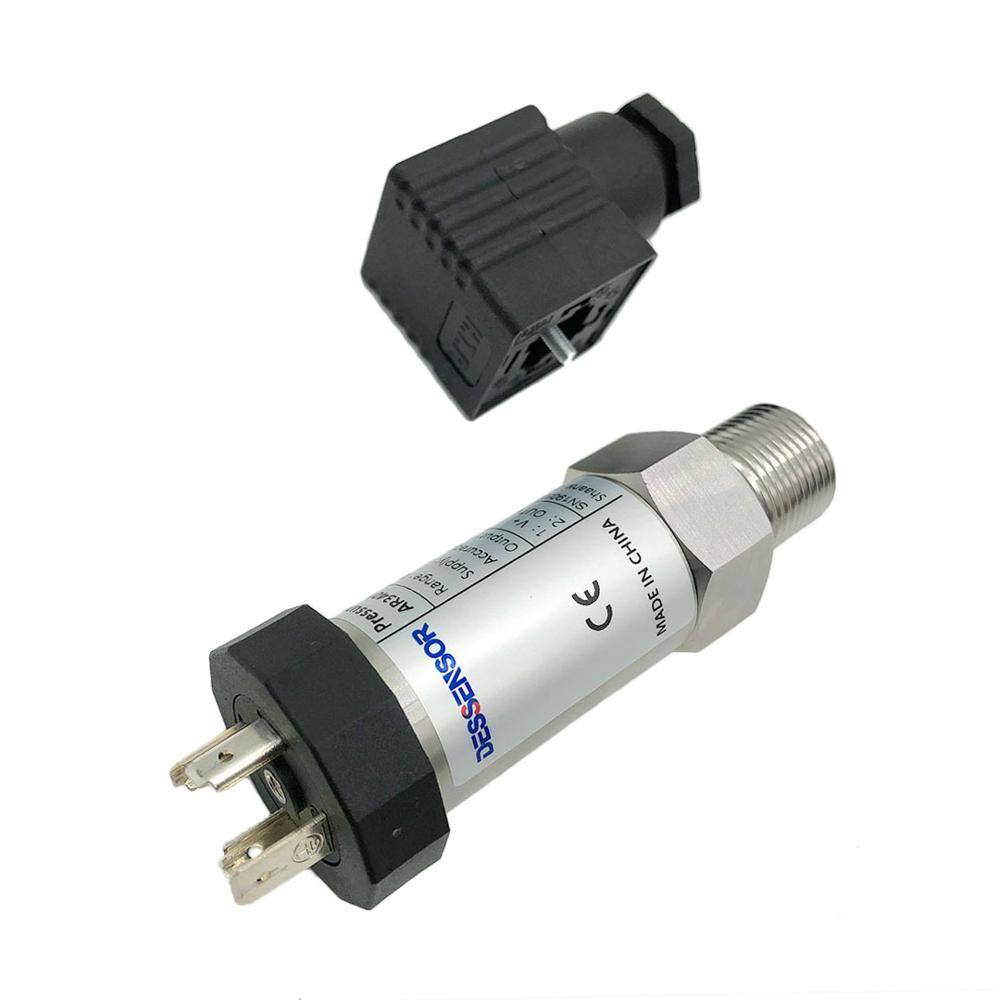 Pressure Transmitter G1/2" 4-20mA Output Numerical Display Water Gas Oil Pressure Transducer