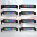 12v 12 * 72 LED Car Sign RGB Matrix Bluetooth Programmable Multilingual Taxi Store Advertising Display Board