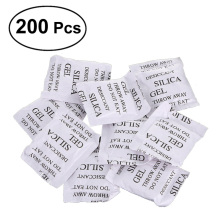 200 Packs 2g Moisture Absorbers Silica Gel Desiccant Non Toxic Moisture Absorber Dry Damp-proof Corrosion Prevention
