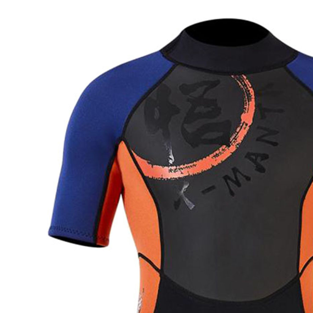3mm Neoprene Men Short Sleeve Wetsuits Scuba Diving Snorkeling Surfing Wetsuits for Water Sports