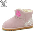 Little Girls Fashion Furry Ankle Boots