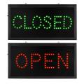 LED Sign Lights Store OPEN CLOSED Light LED Neon Blinking Lamp For Business Shop Bar Club Lighting Board Hanging Lights