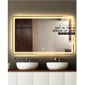 CTL305 Wall-mounted Led Bathroom Mirror Intelligent HD Bath Mirror Explosion proof Anti-fog Mirror White/Warm light 110V/220V