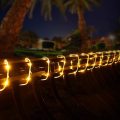50/100 LEDs Solar Powered Rope Tube String Lights Outdoor Waterproof Fairy Lamps Garden Garland For Christmas Yard Decoration