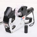 MX-H813 A-line 8 Digits Price Tag Gun Labeler Labeller Label Paper For Retail Store Pricing Tag Display Tool + Ink Roller