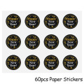 60pcs Paper Stickers