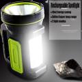 Handheld Spotlight Portable USB Rechargeable LED Searchlight Lantern Flashlight Waterproof Spot lamp For Camping Hunting
