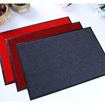 China Commercial Entrance Mats Single Color Ribbed Carpet