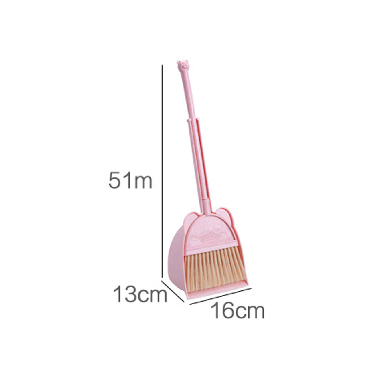 1 Set Baby Mini Sweeping House Cleaning Toys Set Child Mop Broom Dustpan Set Telescopic Pretend Play Toys Kids Gifts