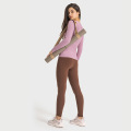 Seam Ribbed High Stretch Women Equestrian Base layer