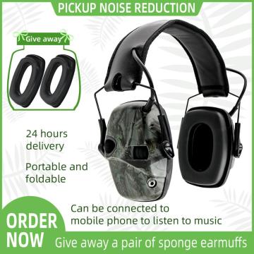 Electronic Ear muff Tactical Headset Anti-noise Sound Amplification Shooting Hunting Hearing protection Protective Earmuffs