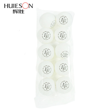 Huieson 10Pcs/lot Table Tennis Balls 3 Star S40+ New Material ABS Ping Pong Ball for Training Club Adult