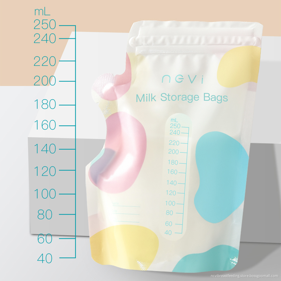 250ml Freezing Disposable Breastmilk Storage Bags for Baby
