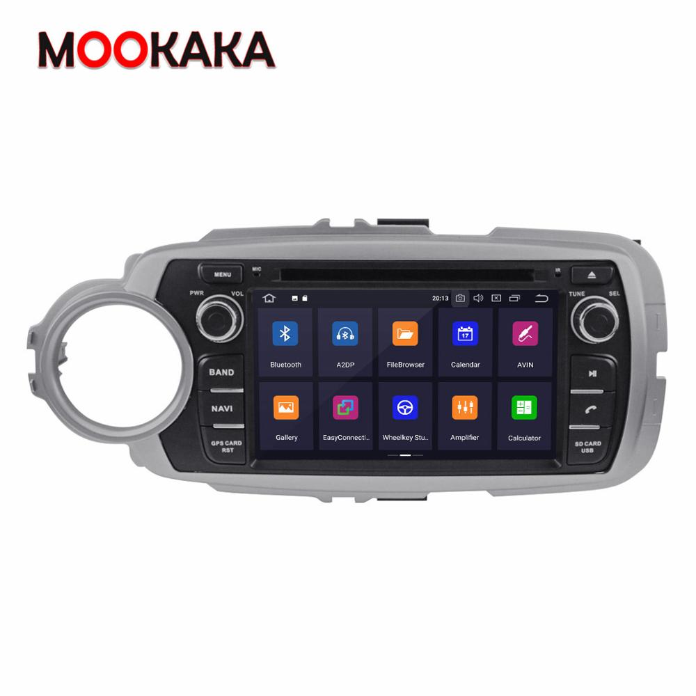 For Toyota Yaris 2013 2014 - 2017 Car Multimedia Player Android IPS Screen Audio Radio Stereo Autoradio GPS Navigation Head Unit
