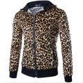 Golden leopard top