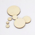 15-100pcs DIY Craft Unfinished Natural Wood Slices Circles Log Discs For Crafts DIY Craft Rustic Wedding Ornaments