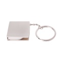 Metal Tape Measure Keychain Portable Keyring Ruler Multifunction Decoration Gift